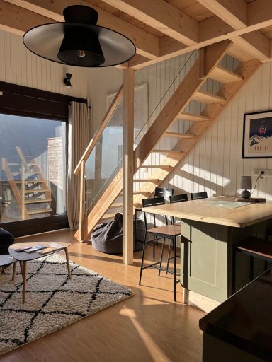 Kitchen and Living Area